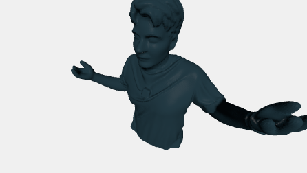 3D Model Preview - white_mesh.stl