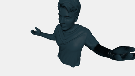 3D Model Preview - white_mesh.stl