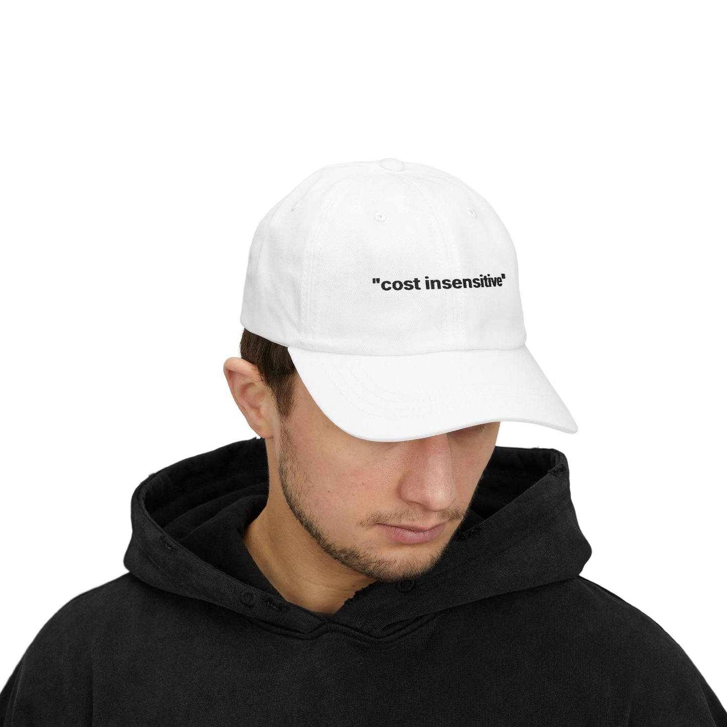 "cost insensitive" hat
