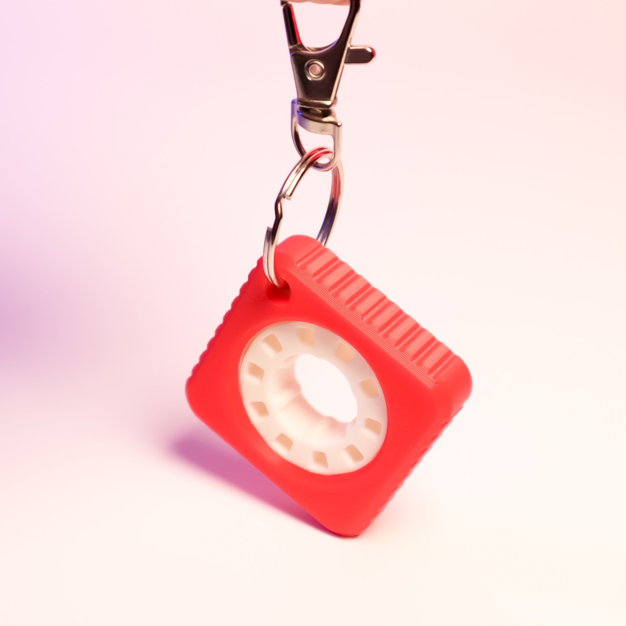 Cassette Fidget Keychain