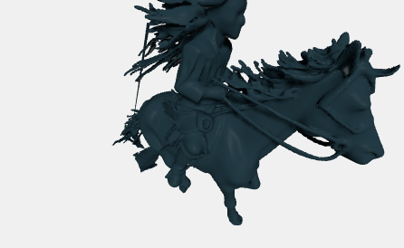 3D Model Preview - white_mesh.stl
