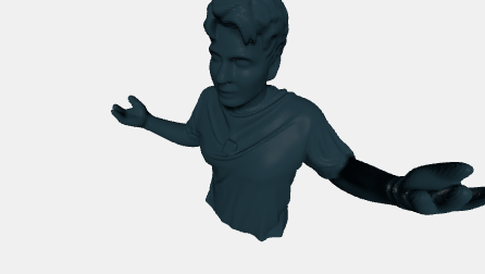 3D Model Preview - white_mesh.stl